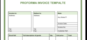 How To Write A Pro-forma Invoice For Import And Export - Albatross ...